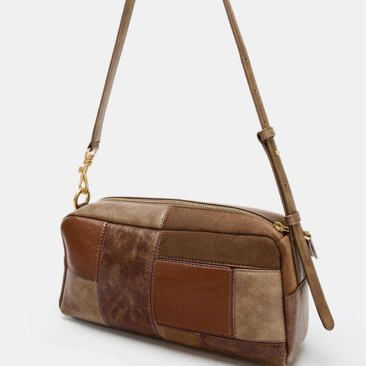 Sarah Express Color-Block Patchwork Retro Shoulder Bag & Clutch | Women's Fashion Bag