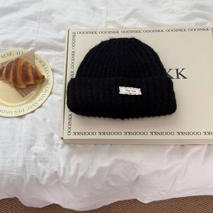 Sarah Express Women's Warm Knitted Beanie Hat Black ONESIZE