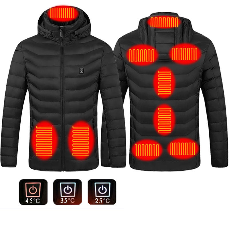 Sarah Express USB Heated Vest Jacket - Electric Thermal Heating Coat Winter Warmth