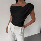 Sarah Express Sleeveless Solid Color Tank Top Women's Casual Work Tee