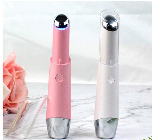 Sarah Express Electric Eye Massager Pen - Anti-Aging Vibration Tool for Dark Circles & Wrinkles
