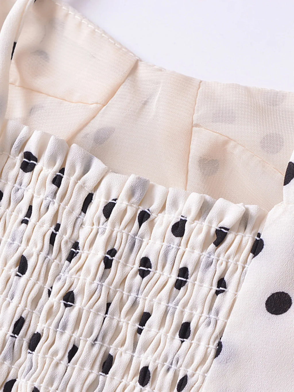 Sarah Express Women's Printed Smocked Cami Top