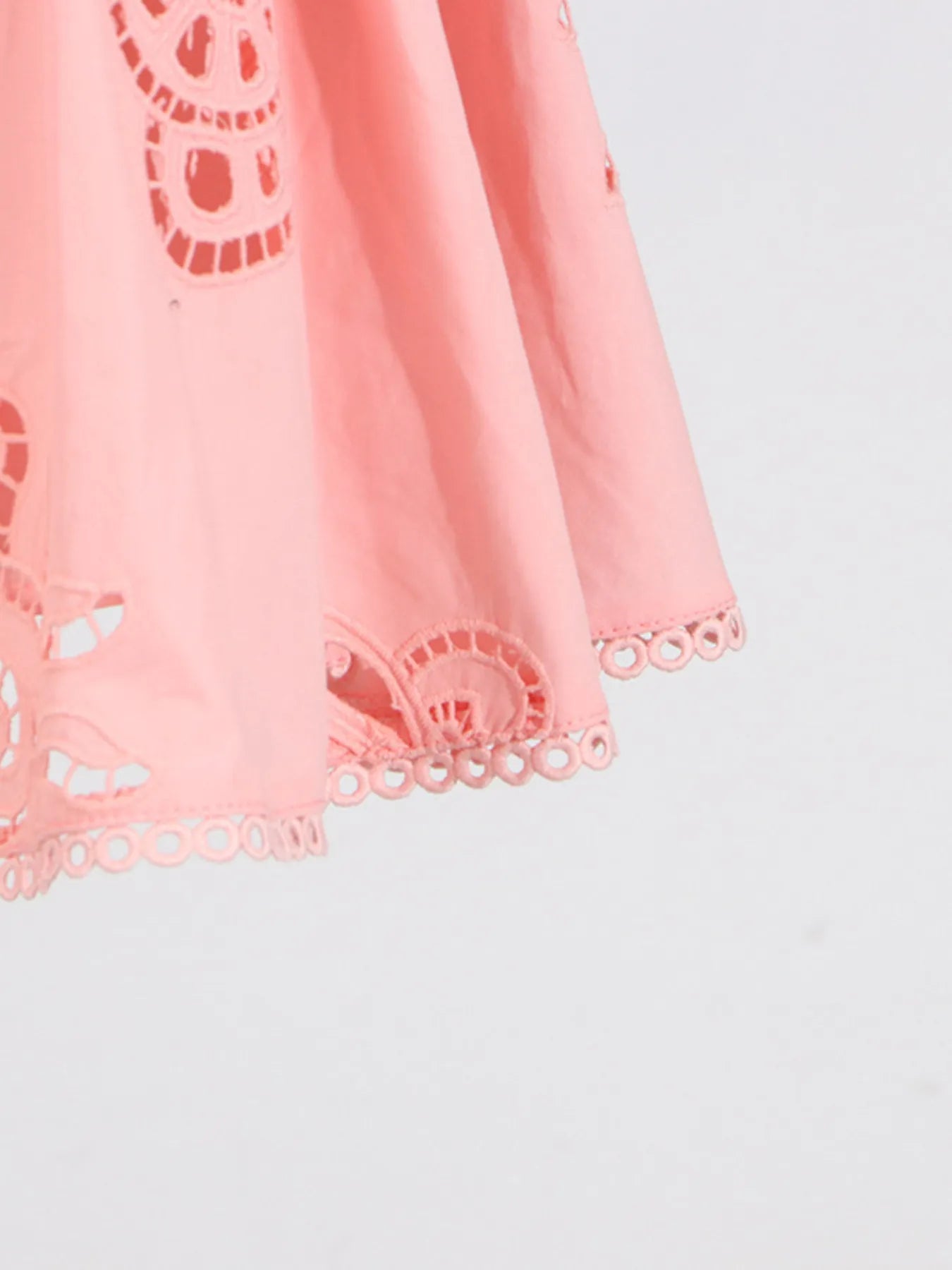 Sarah Express Women's Hollow Out Adjustable Strap Mini Dress