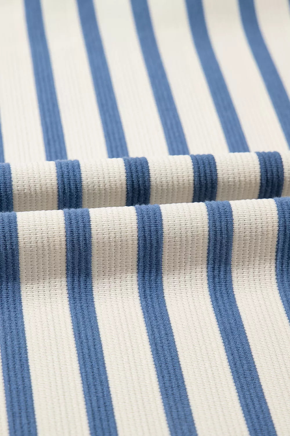 Sarah Express Women's Stripe Tie V Neck Sleeveless Side Slit Midi Dress