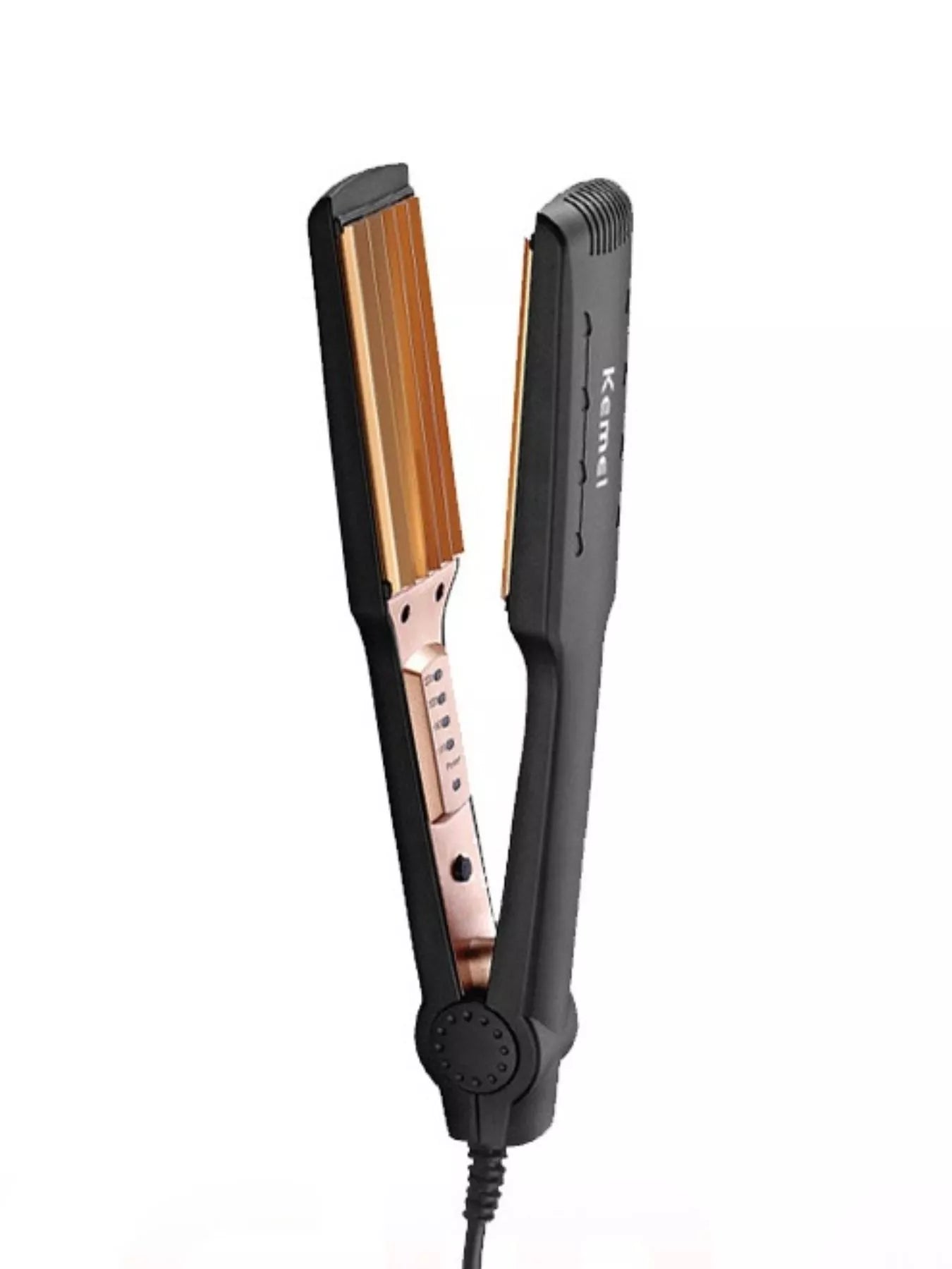 Sarah Express Women's Professional Hair Straightener - Portable Negative Ion Water Wave Curler Black European plug