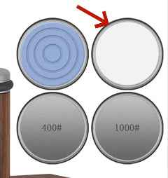 Sarah Express Premium Tungsten Steel Knife Sharpener - Professional Kitchen Tool White ceramic Grinding parameters