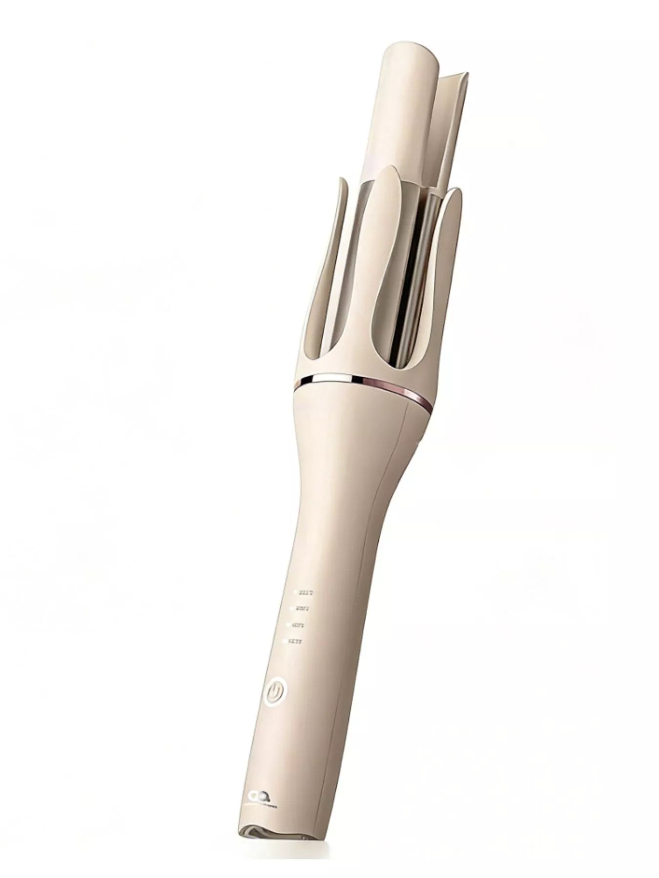 Sarah Express Automatic Hair Curler - Professional Rotating Curling Iron for Effortless Waves & Curls Tan European plug