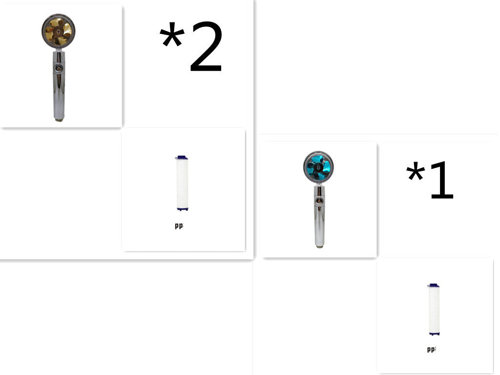 Sarah Express 360° Rotating High Pressure Shower Head with Water Saving Technology Set38