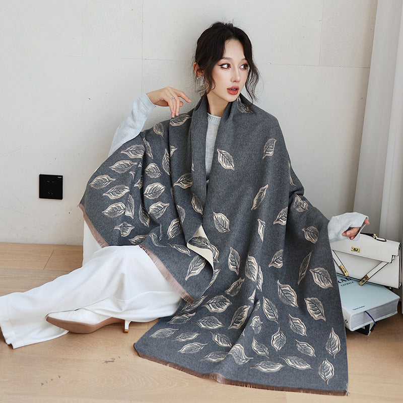 Sarah Express Women's Oversized Imitation Cashmere Winter Scarf Warm Wrap