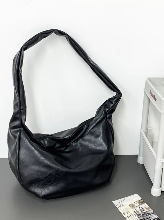 Sarah Express Women's Hobo Crossbody Bag - Large PU Leather Shoulder Purse