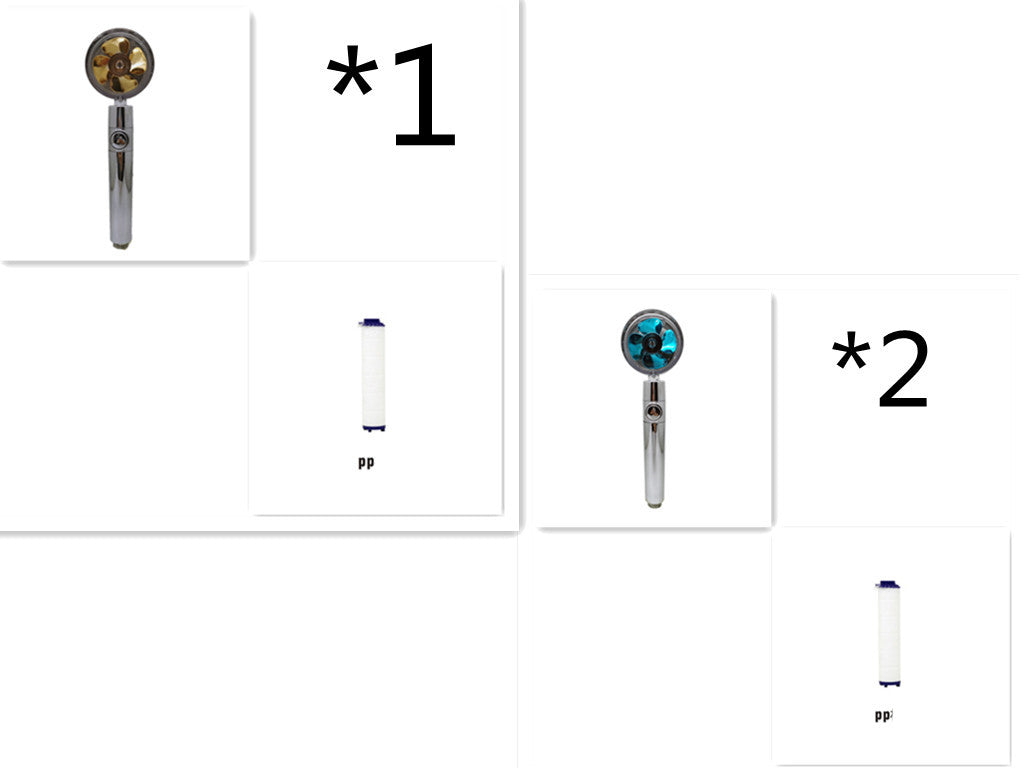 Sarah Express 360° Rotating High Pressure Shower Head with Water Saving Technology Set37