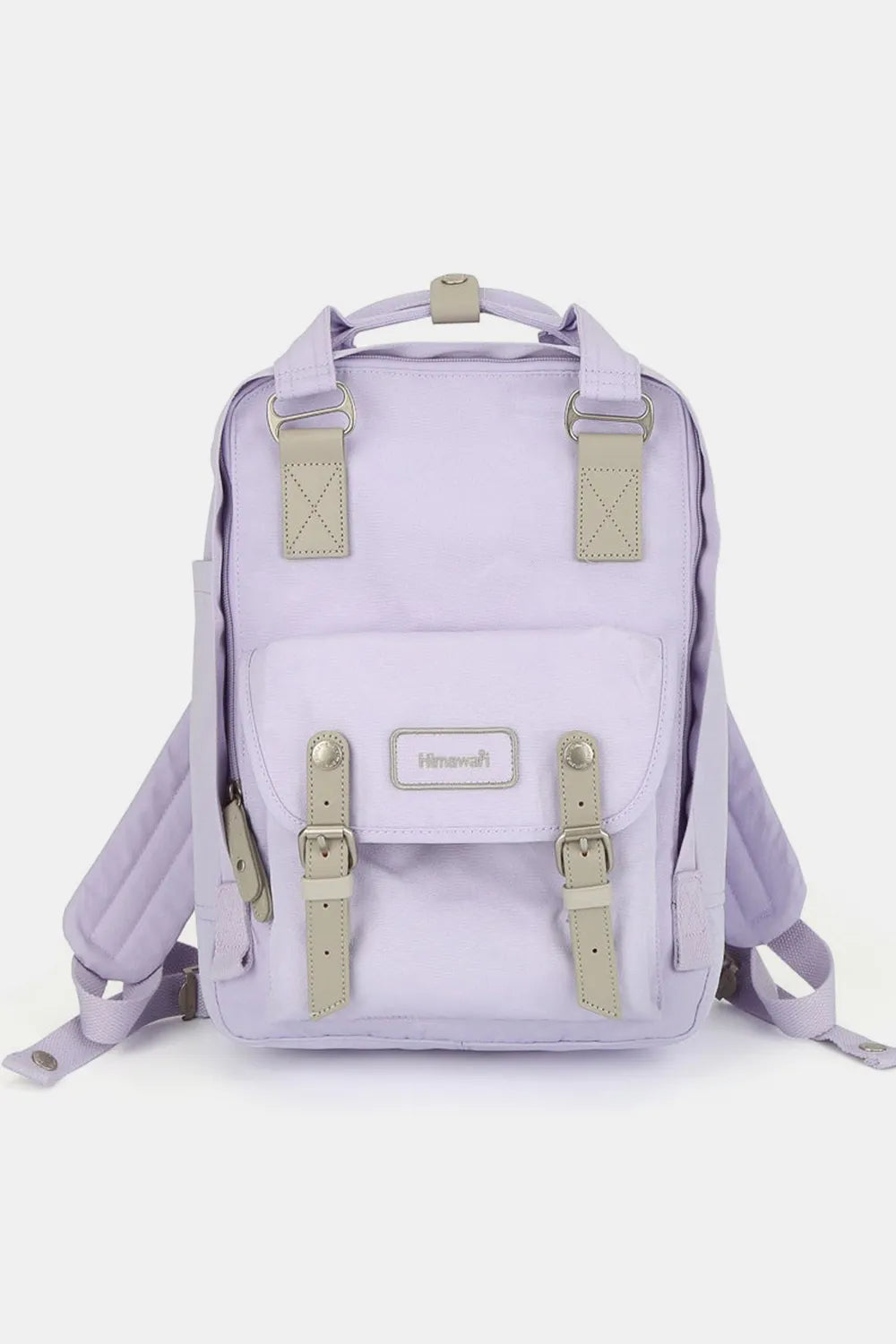 Sarah Express Women's Himawari Contrast Water and Scratch-Resistant Nylon Backpack Bag Lavender One Size