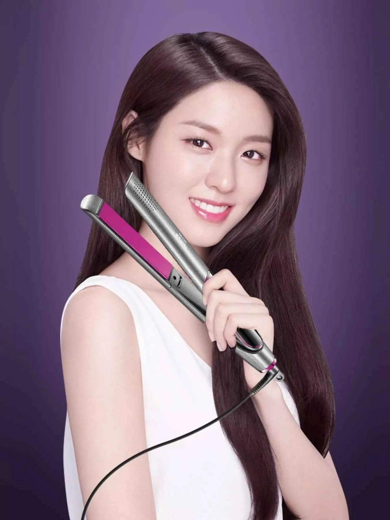 Sarah Express Adjustable Temperature Hair Straightener - Multi-Speed Ionic Styling Tool