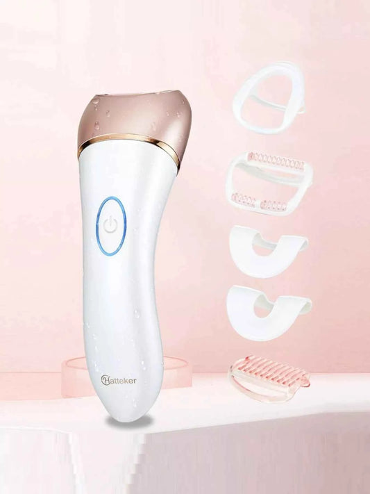 Sarah Express Women's Portable Hair Removal Epilator - Multi-Functional Electric Trimmer Rose Gold ONESIZE