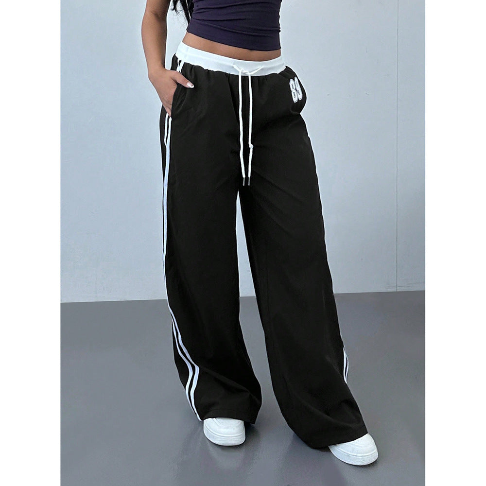 Women's Loose Trendy Digital Printing Long Pants