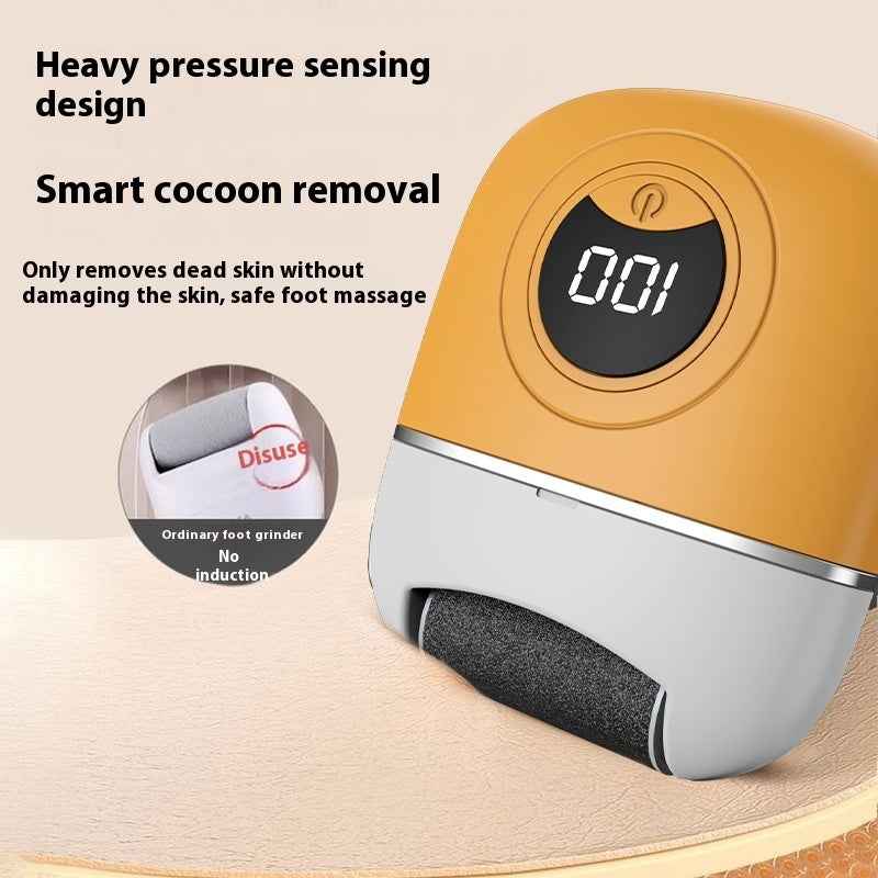 Sarah Express Electric Rechargeable Foot Grinder Pedicure Tool - Professional Callus Remover with 3 Grinding Heads