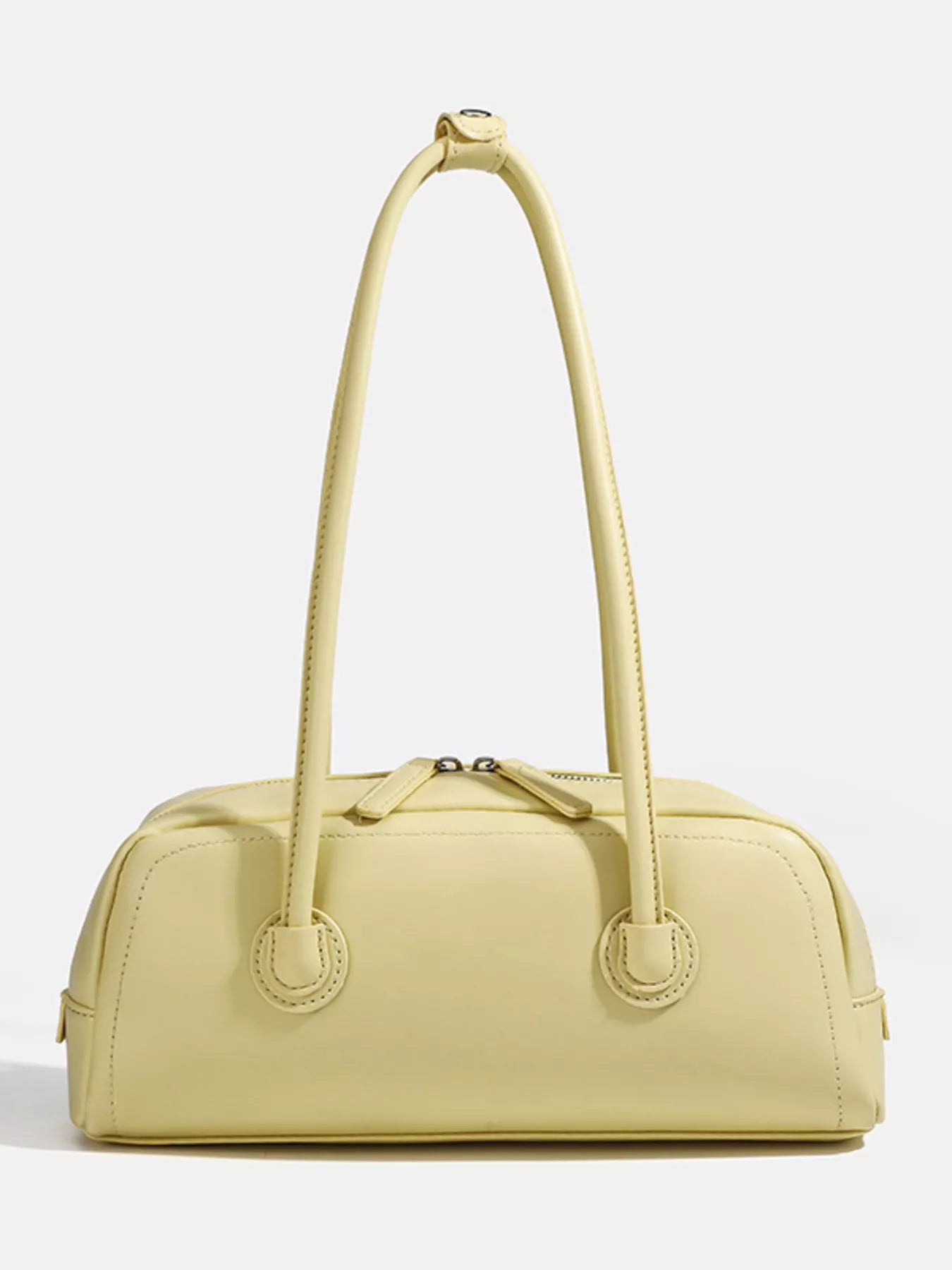 Sarah Express Women's Solid Color Leather Shoulder Bag