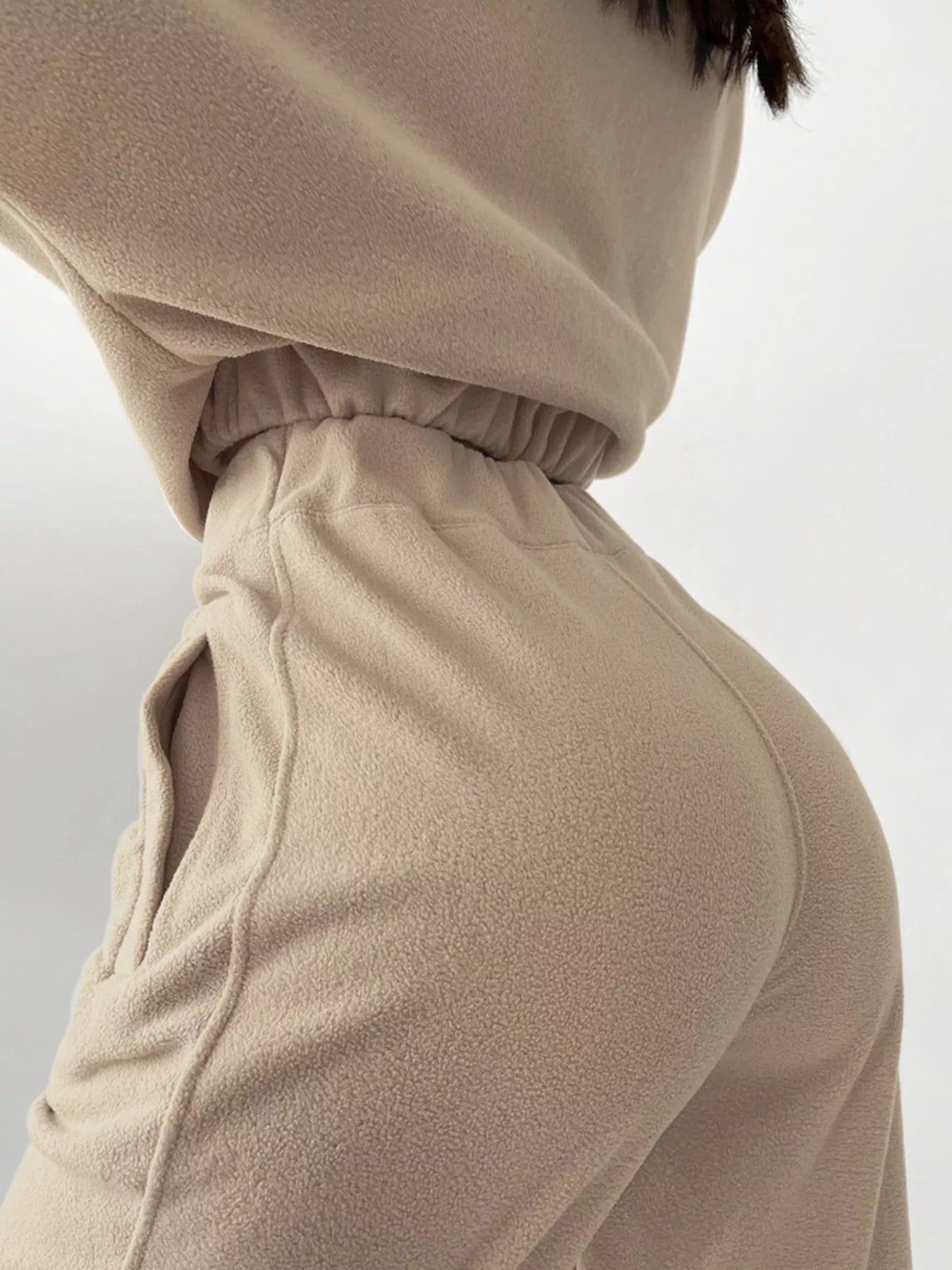 Sarah Express Women's Half Zip Sweatshirt and Pants Set