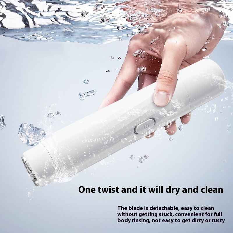 Sarah Express USB Rechargeable Body Hair Trimmer - Cordless Electric Shaver for Men & Women