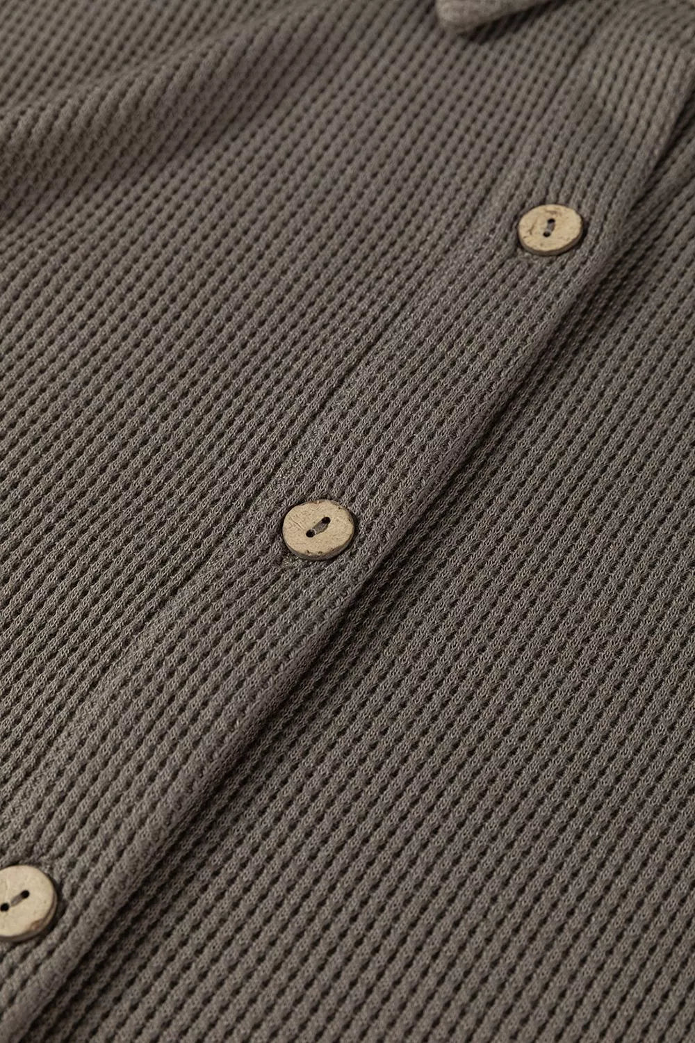 Sarah Express Women's Waffle Knit Shirt Tunic Dress