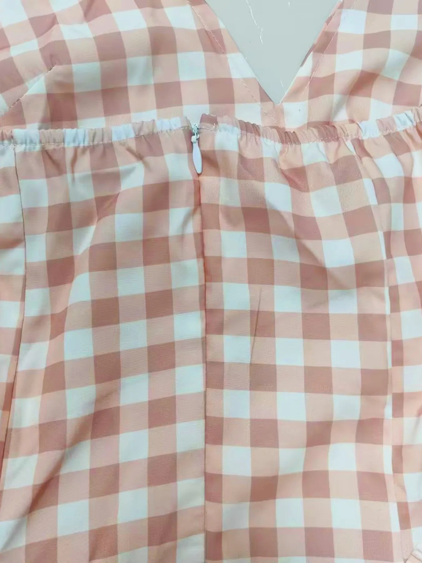 Sarah Express Women's Gingham Halter Neck Maxi Dress Plus Size