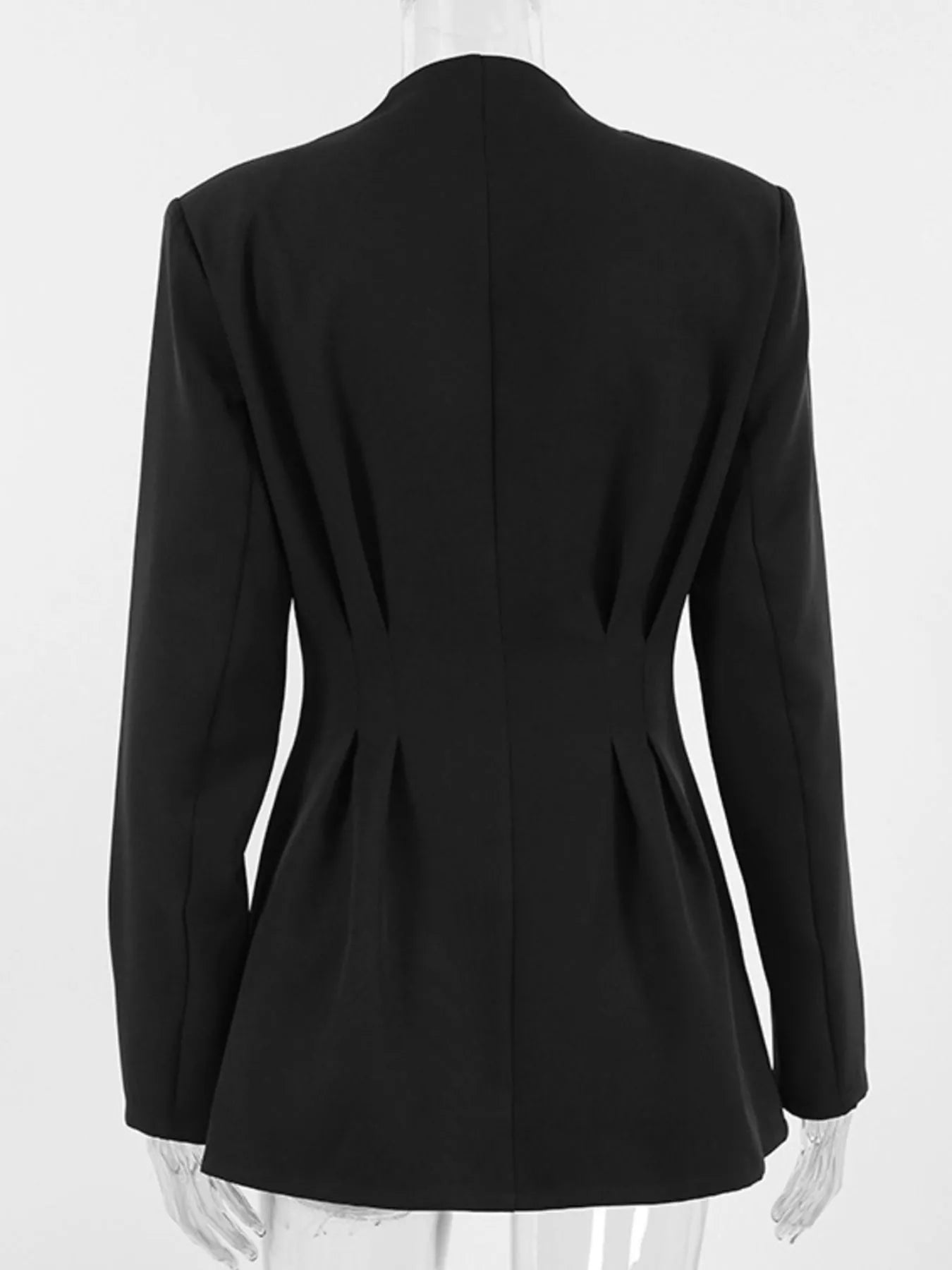 Sarah Express Women's Fitted Button-Down Jacket