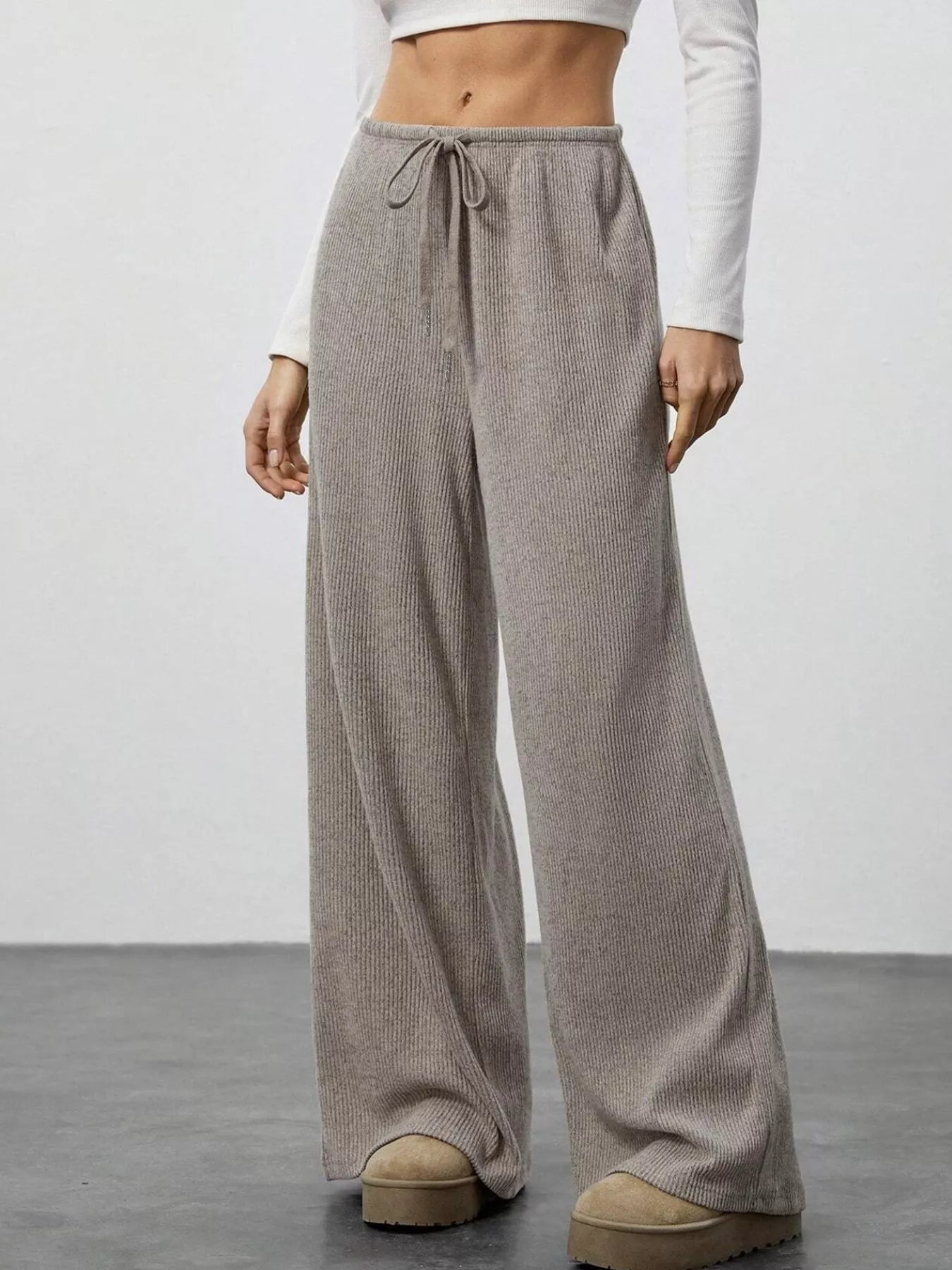 Sarah Express Women's Relaxed Fit Drawstring Pants