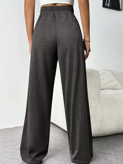 Trendsi Women's Drawstring Wide Leg Pants