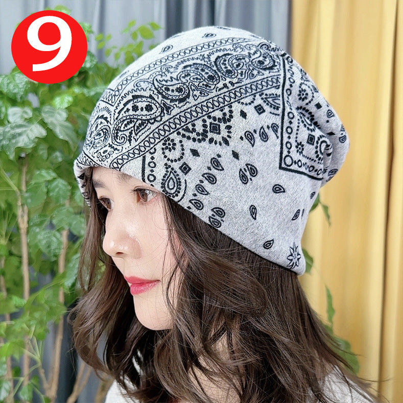 Sarah Express Twisted Convertible Hat Scarf Multi Way Head Wrap Cold Weather Accessory