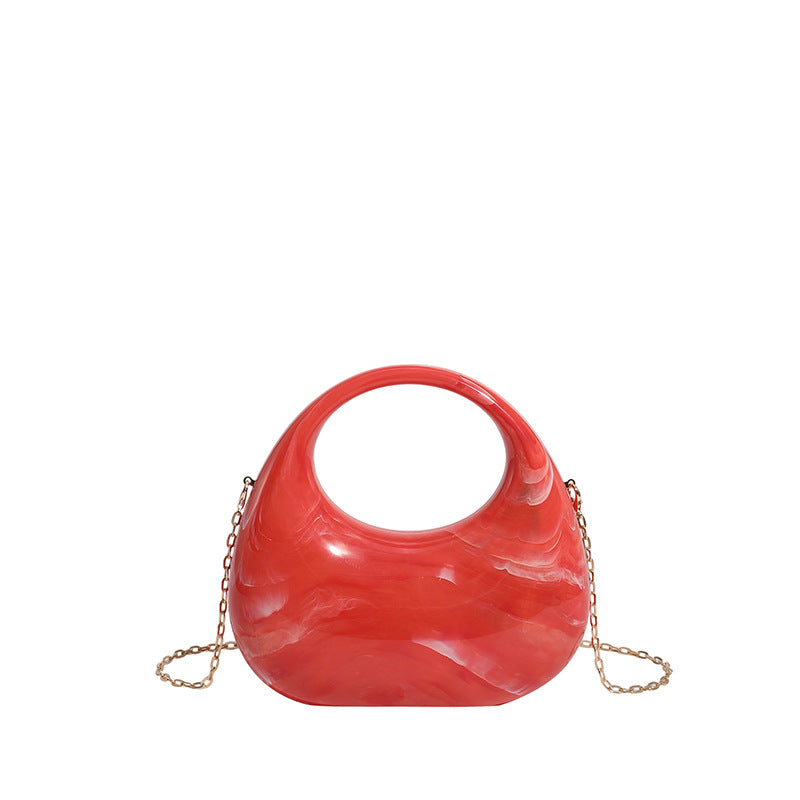 Sarah Express Acrylic Box Bag Red