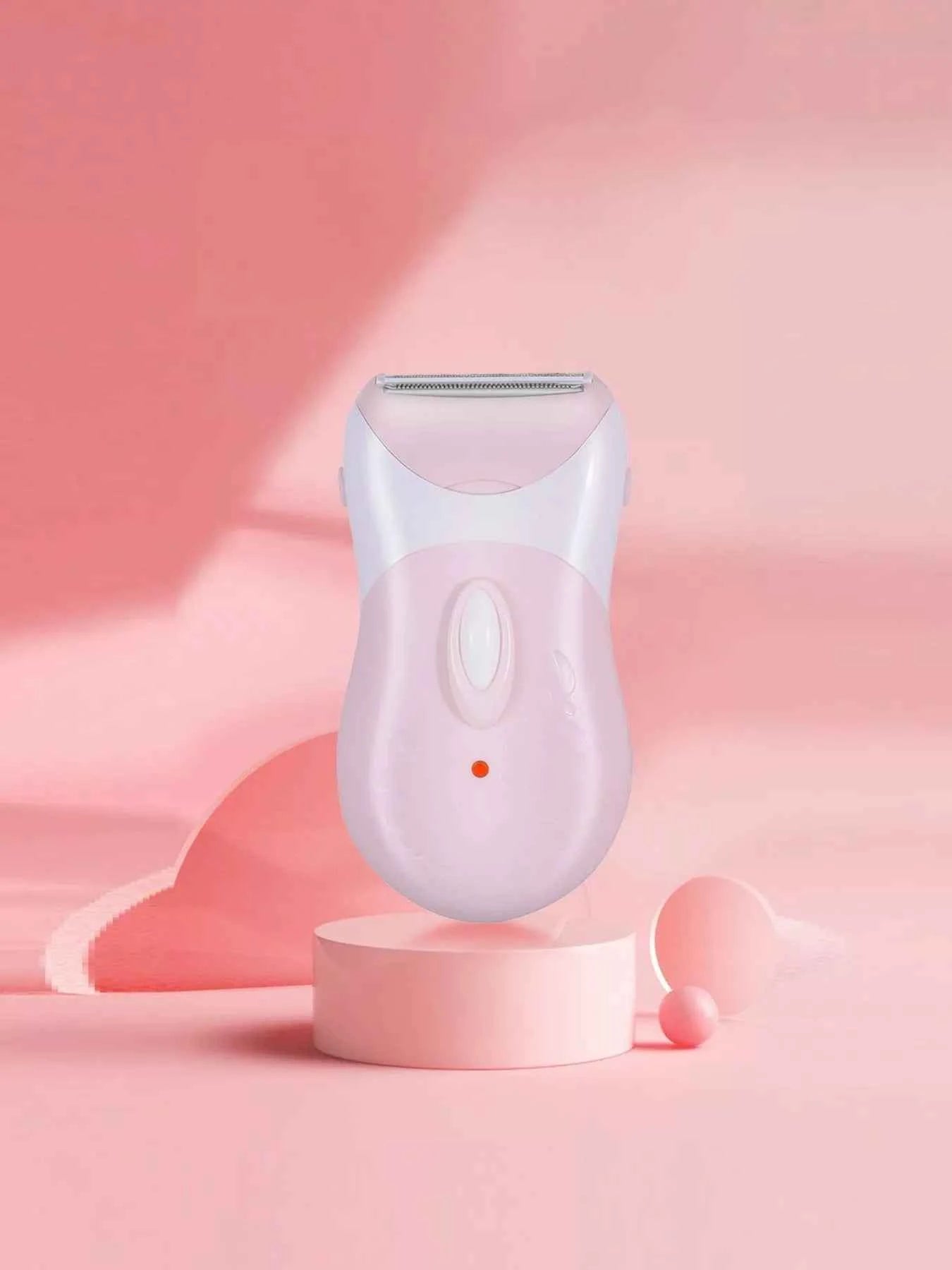 Sarah Express Women's Electric Hair Removal Epilator - Portable Rechargeable Body & Face Epilator Pink One Size