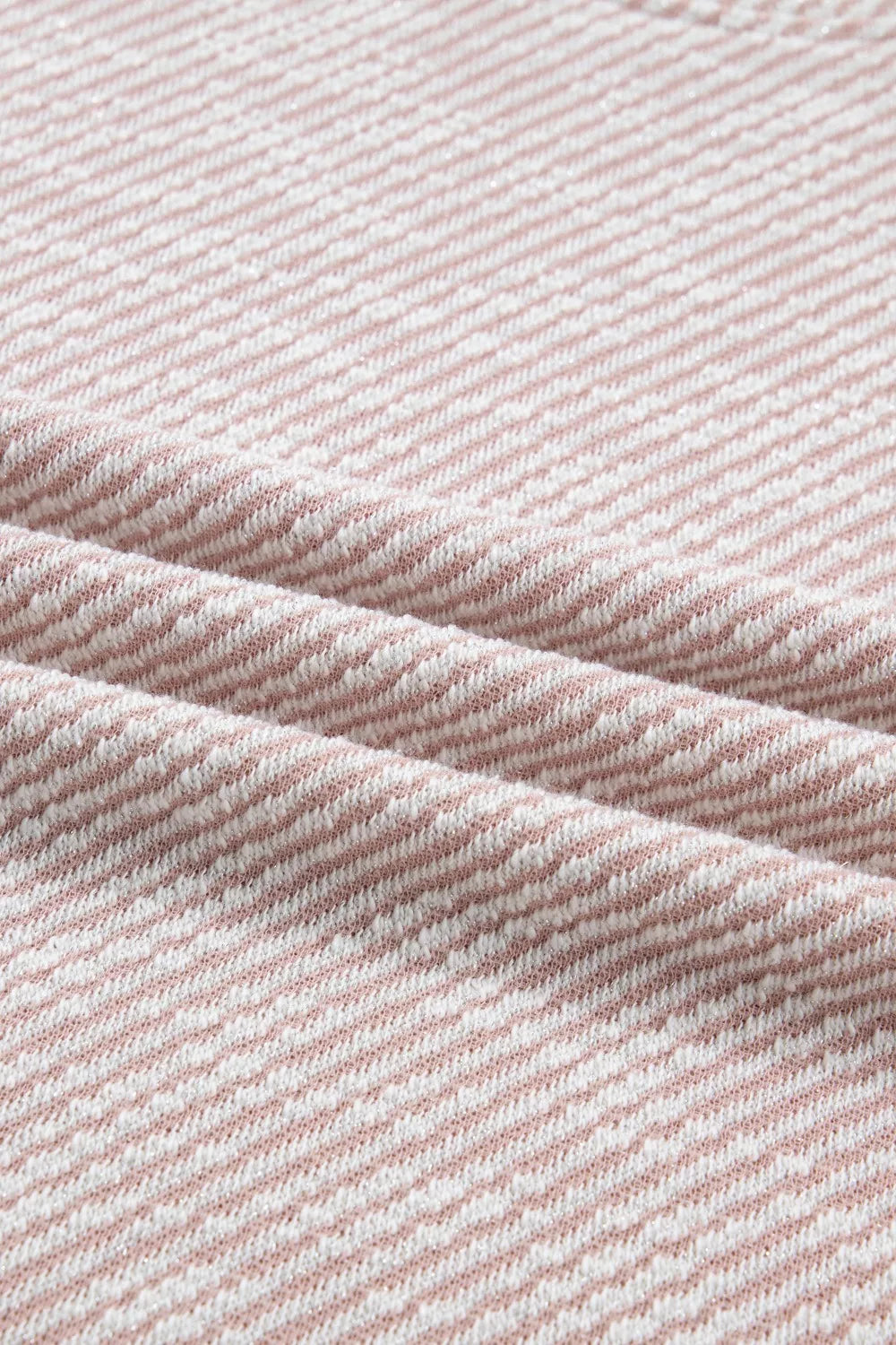 Sarah Express Women's Twilled Print Lace Trim Ruffled Short Sleeve Blouse