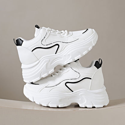 Sarah Express Women's Soft-Soled Casual Running Sneakers - Breathable Mesh Athletic Shoes