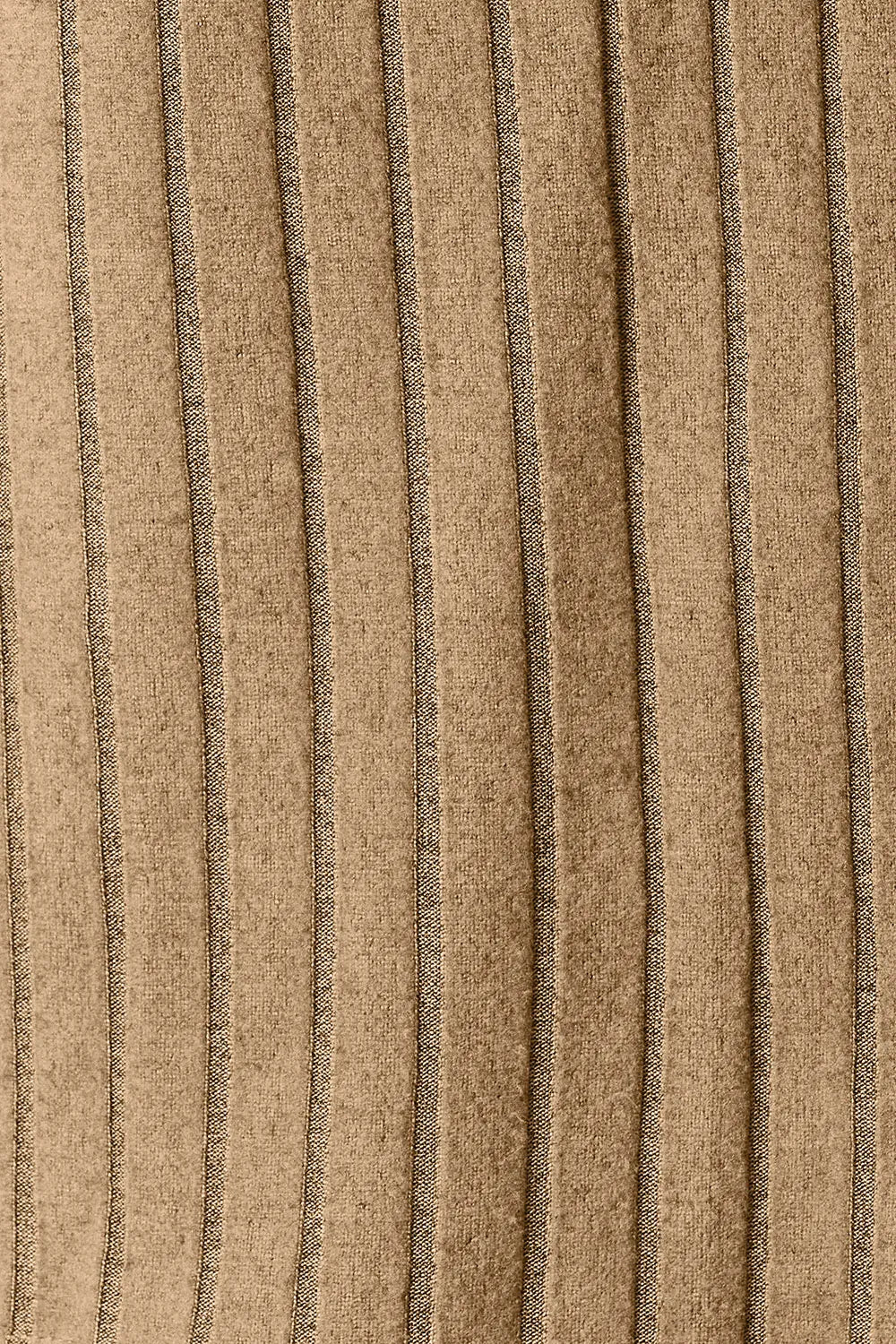 Sarah Express Women's Ribbed Long Sleeve Top with Slit Detail - Basic Bae