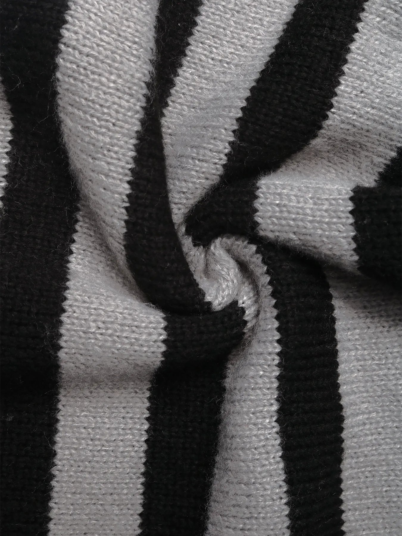 Trendsi Women's Striped Button Front Long Sleeve Sweater