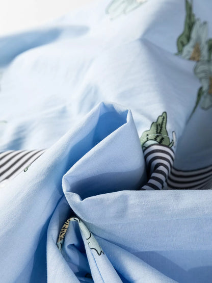 Sarah Express Women's Floral Print Contrast Striped Trim Ruffled V Neck Fall Blouse