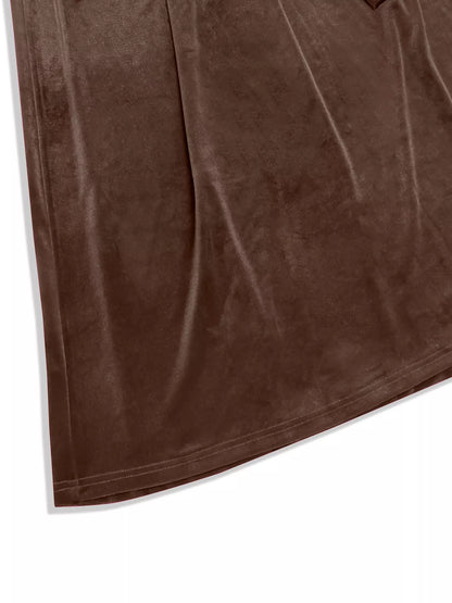 Sarah Express Women's Velvet Long Sleeve Maxi Dress