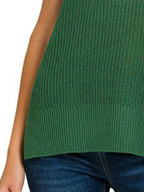 Sarah Express Women’s Oversized Crew Neck Ribbed Sweater Casual All-Season