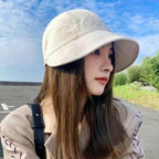 Sarah Express Women's Sun Protection Hat Waffle Texture Adjustable Dome Crown