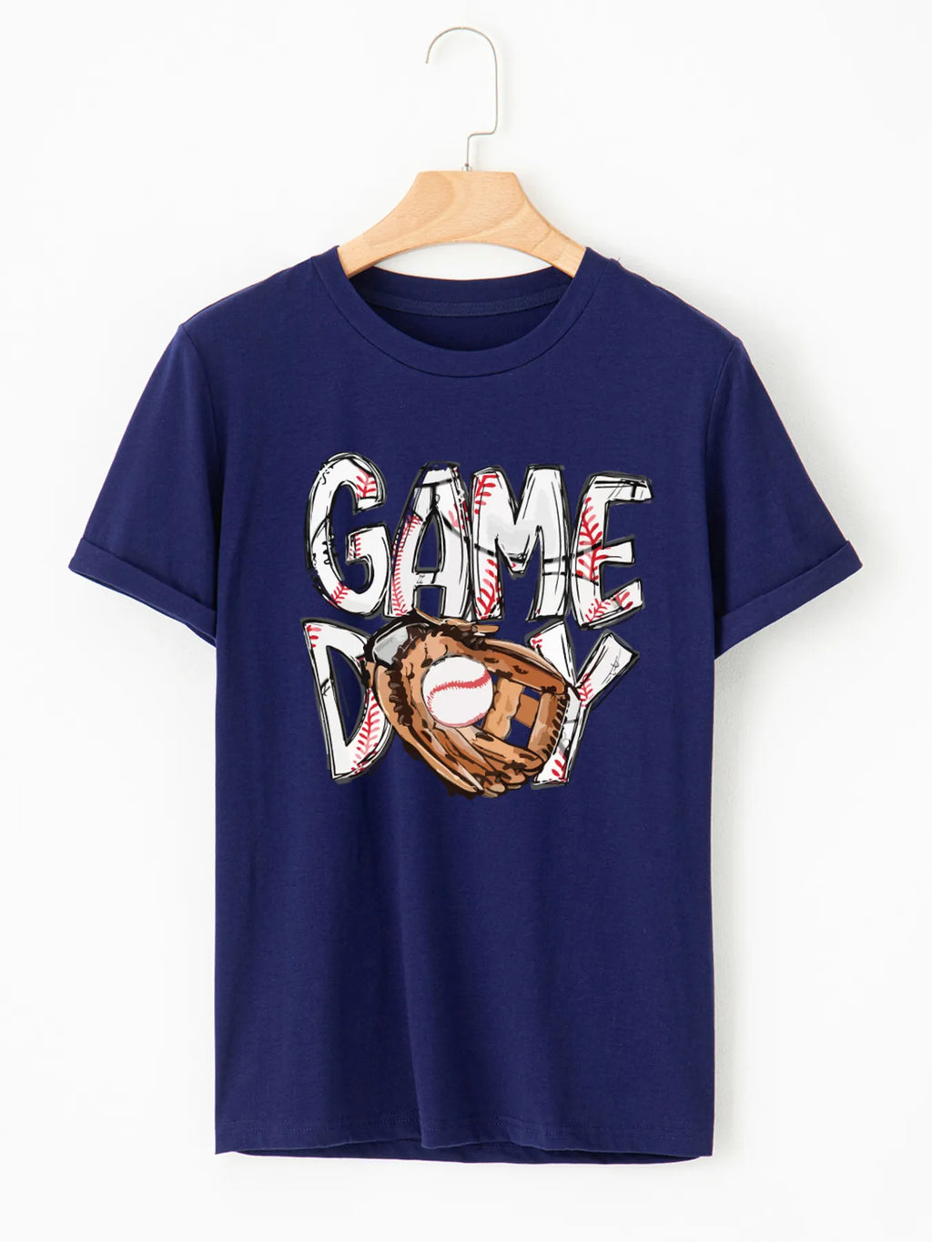 Sarah Express Women's GAME DAY Graphic Short Sleeve T-Shirt