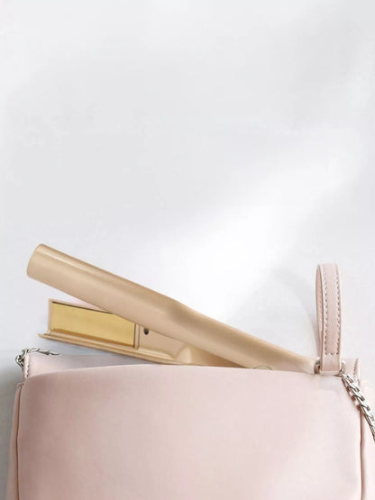 Sarah Express 2-in-1 Hair Straightener and Curler with Adjustable Temperature