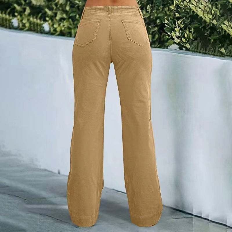 Sarah Express Lightweight Bootcut Athletic Pants Zipper Pocket Workout Leggings