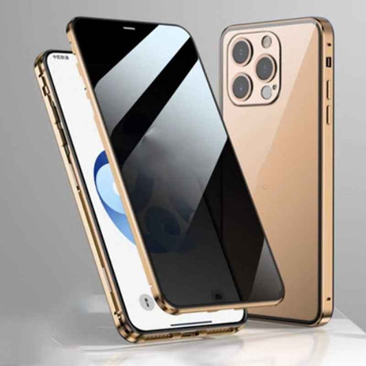 Sarah Express Privacy Anti-Peep Magnetic Phone Case - Double-Sided Glass Protection