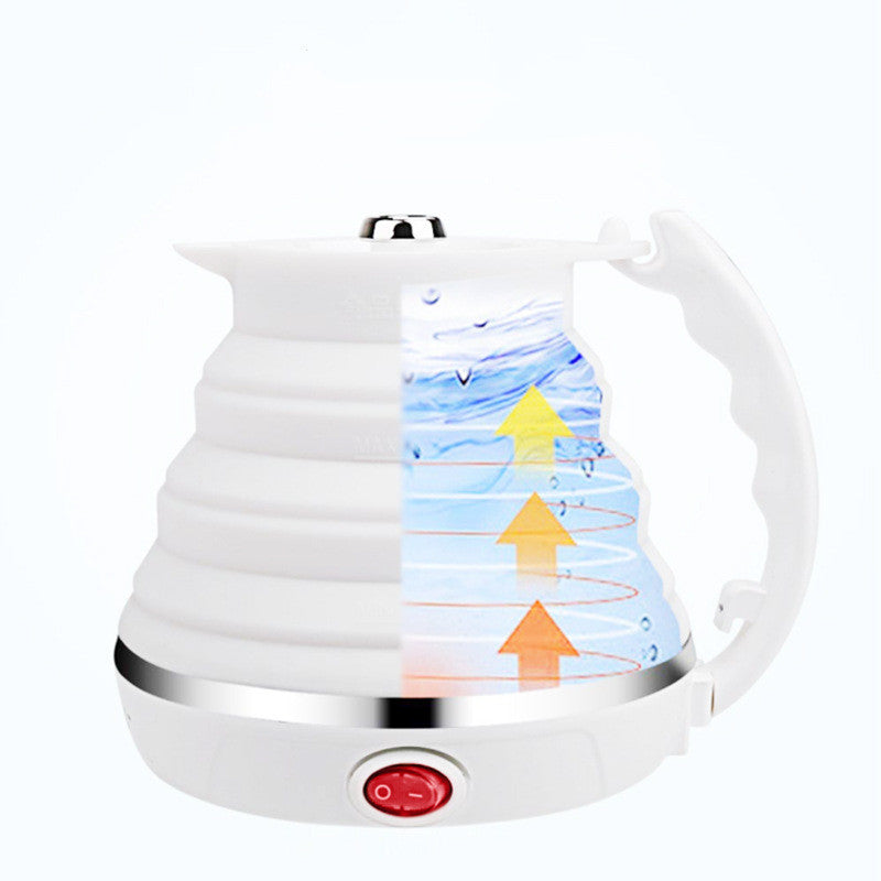 Sarah Express Portable Electric Car Kettle 12V 24V Foldable Travel Water Heater 550ml