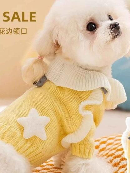 Ribbed Knit Pet Sweaters