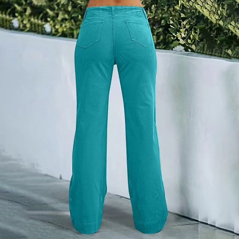 Sarah Express Lightweight Bootcut Athletic Pants Zipper Pocket Workout Leggings