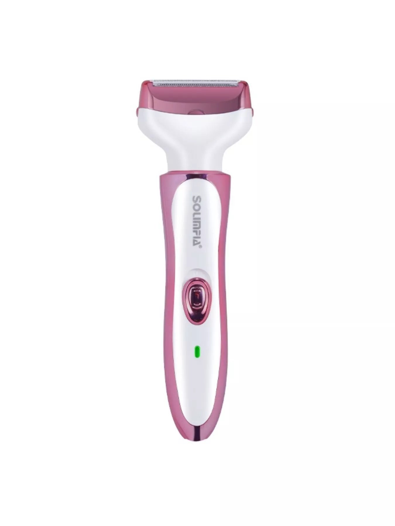 Sarah Express Women's Ergonomic Hair Removal Epilator - Multi-Purpose Electric Body & Face Hair Remover Rose Red One Size