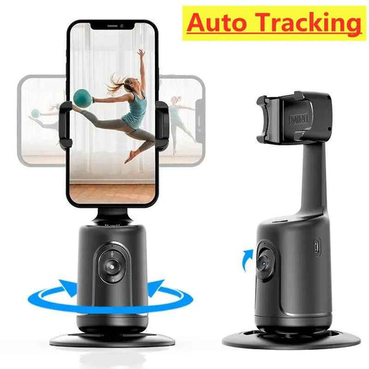 Sarah Express AI Face Tracking Phone Gimbal 360° Auto Tracking Smartphone Stabilizer for TikTok Vlog Live Streaming Video Recording