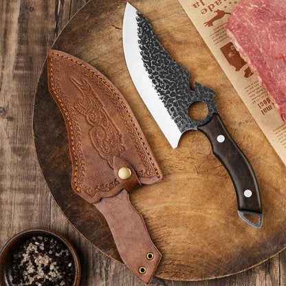 Sarah Express Premium Forged Steel Kitchen Knife - Professional Chef's Cleaver 31cm