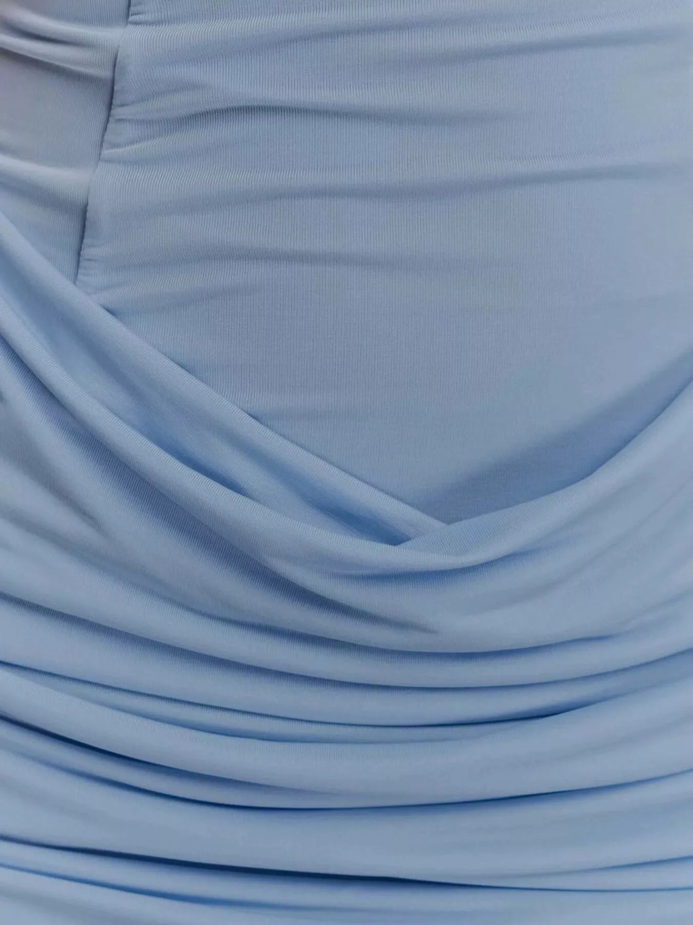 Sarah Express Women's Asymmetrical One-Shoulder Ruched Mini Dress